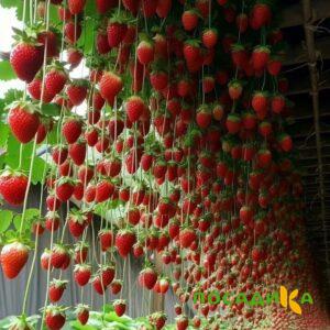 Клубника ампельная Анастасия купить по цене от 370р. в интернет-магазине «Посадика» с доставкой почтой в в Охае и по всей России – [изображение №1].