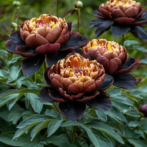 Пион Императорский Бал купить по цене от 419р. в интернет-магазине «Посадика» с доставкой почтой в в Охае и по всей России – [изображение №1].