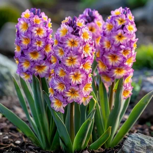 Гиацинт Пинк Перпл купить по цене от 2099р. в интернет-магазине «Посадика» с доставкой почтой в в Охае и по всей России – [изображение №1].